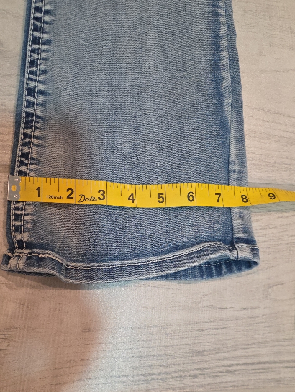 Fire & Rain Jeans Junior's Size 11 Bootleg Light Wash Stretch - Picture 7 of 10